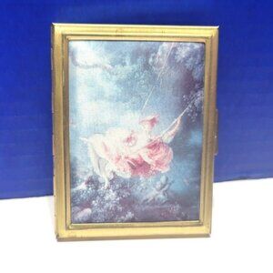 Vintage Photo Compact The Swing by Jean-Honoré Fragonard